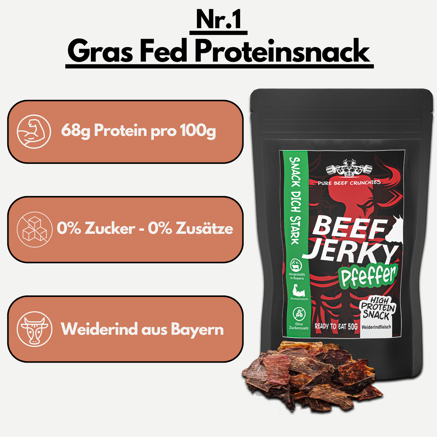 Pure Beef Crunchies – Pfeffer