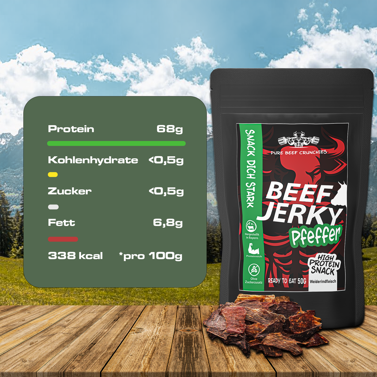 Pure Beef Crunchies – Pfeffer